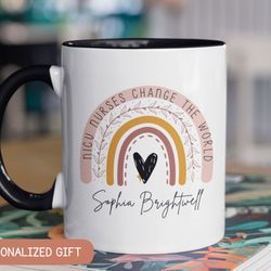 custom nicu nurse, gift for neonatal icu, personalized nurse mug, nicu nurse gift, nicu nurse coffee mug, appreciation g