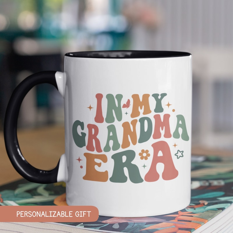 In My Grandma Era Mug, Cool Grandma Gift, Funny Grandma Mug, Best Grandma Mug, Gift for Grandma, New Grandma Pregnancy Announcement.jpg