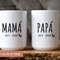 Mama Papa Mugs, Gift for new mom and dad Spanish, Baby Shower Idea , baby Announcement, Pregnancy reveal Spanish, Anuncio de Embarazo.jpg