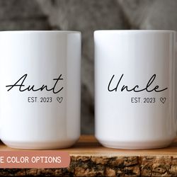 promoted to aunt uncle, uncle pregnancy announcement gift, pregnancy reveal gift aunt uncle, uncle to be gift, aunt to b