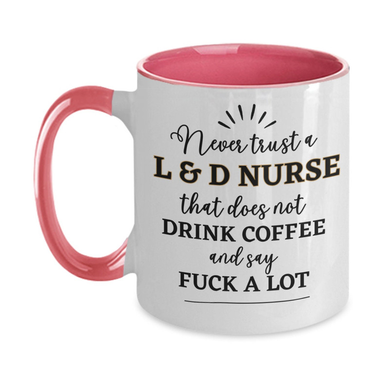 Labor and Delivery Nurse Gift for Labor and Delivery Nurse Mug, Funny L and D Nurse Coffee Mug Fuck Mug for LD Nurse Birthday Christmas Gift.jpg