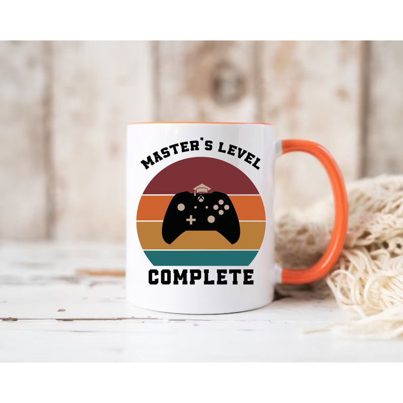 Masters Graduation Gift, Masters Level Complete Mug, Mba Mug, Graduate School Graduation Gifts, Masters Degree Gift, Mastered It Mug.jpg