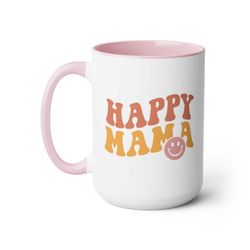 mothers day gift for mom mug for new mom coffee mug happy mama retro cute mug for expecting mom birthday gifts mom gifts