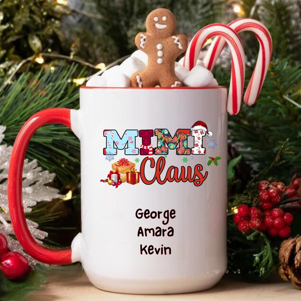 Personalized Mimi Claus Mug for Mimi Gifts for Grandma from Grandkids Christmas Gift for Mimi Coffee Mug Custom Grandchildren Names Mimi Mug.jpg