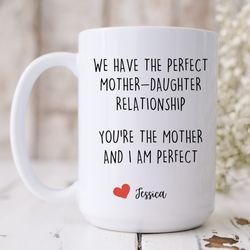 personalized mom gifts from daughter gift for mom birthday funny mothers day gift for mother daughter relationship daugh