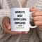 Custom Name World's Best Entry Level Employee Mug - Coffee Tea Mug Gifts for Friends New Job - Personalized Mugs With 5 Star Review.jpg