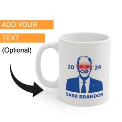 joe biden mug  dark brandon mug  dark brandon biden mug joe biden biden 2024  for fans of joe biden