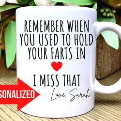 husband gift from wife, funny boyfriend gift for fiance, husband mug for boyfriend mug, fart coffee mug funny bf cup, va