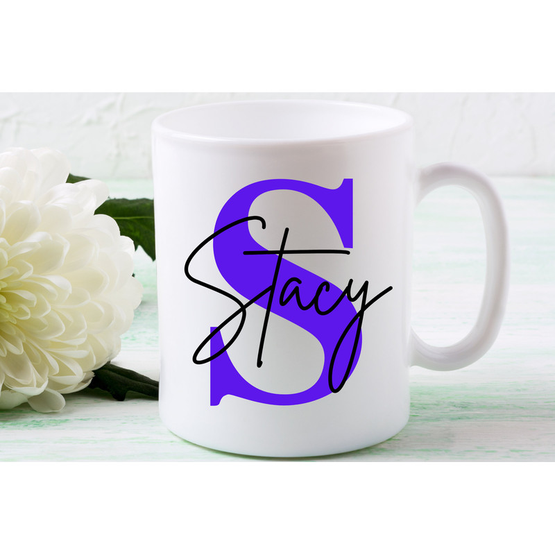 Personalized Coffee Mug, Monogram Coffee Mug, Coffee Mug with Letter and name, Custom coffee Mug, Last name Mug, Custom Last Name Coffee Mug.jpg