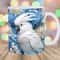 3D Cockatoo Parrot Flowers Mug Wrap, 11oz And 15oz Mug Template, Mug Sublimation Design, Mug Wrap Template, Instant Digital Download PNG.jpg