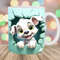 3D Dalmatian Hole In A Wall Mug Wrap, 11oz & 15oz Mug Template, Mug Sublimation Design, Puppy Mug Template, Instant Digital Download PNG.jpg