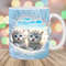 3D Kittens Mug Wrap, 11oz & 15oz Mug Template, Hole In A Wall Mug Sublimation Design, Snow Mug Wrap Template, Instant Digital Download PNG.jpg