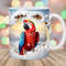 3D Parrot Hole In A Wall Mug Wrap, 11oz & 15oz Mug Template, Mug Sublimation Design, Snow Mug Wrap Template, Instant Digital Download PNG.jpg