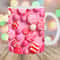 3D Pink Candy Mug Wrap, 11oz & 15oz Mug Template, Christmas Mug Sublimation Design, Mug Wrap Template, Instant Digital Download PNG.jpg