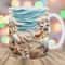 3D Seashells Beach Ocean Mug Wrap, 11oz And 15oz Mug Template, Mug Sublimation Design, Mug Wrap Template, Instant Digital Download PNG.jpg