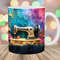 3D Sewing Machine Mug Wrap, 11oz & 15oz Mug Template, Mug Sublimation Design, Colorful Flowers Mug Template, Instant Digital Download PNG.jpg