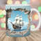 3D Ship Mug Wrap, 11oz & 15oz Mug Template, Mug Sublimation Design, Hole In A Wall Mug Wrap Template, Instant Digital Download PNG.jpg