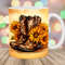 Cowboy Boots Mug Wrap, 11oz And 15oz Mug Template, Mug Sublimation Design, Sunflowers Mug Wrap Template, Instant Digital Download PNG.jpg