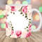Rose Border Mug Wrap, 11oz And 15oz Mug Template, Mug Sublimation Design, Flower Mug Wrap Template, Instant Digital Download PNG.jpg