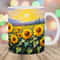 Sunflower Field Mug Wrap, 11oz And 15oz Mug Template, Mug Sublimation Design, Painting Mug Wrap Template, Instant Digital Download PNG.jpg