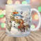 Vintage Snowman Mug Wrap, 11oz & 15oz Mug Template, Sublimation Design, Christmas Mug Wrap Template, Instant Digital Download PNG.jpg