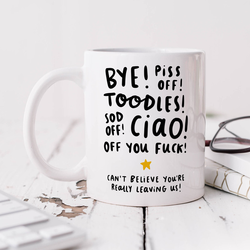 Can't Believe You're Really Leaving Us Mug - Personalised Gift, Funny Leaving Gift, New Job Congrats, Colleague, Promotion, Goodbye Gift.jpg