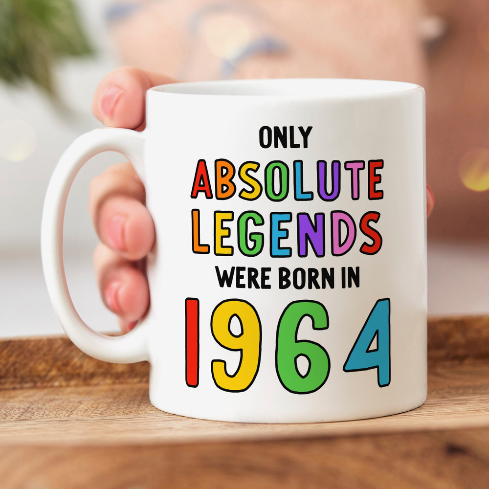 Personalised 60th Birthday Mug - Only Absolute Legends Were Born In 1964 - 60th Birthday Gift.jpg