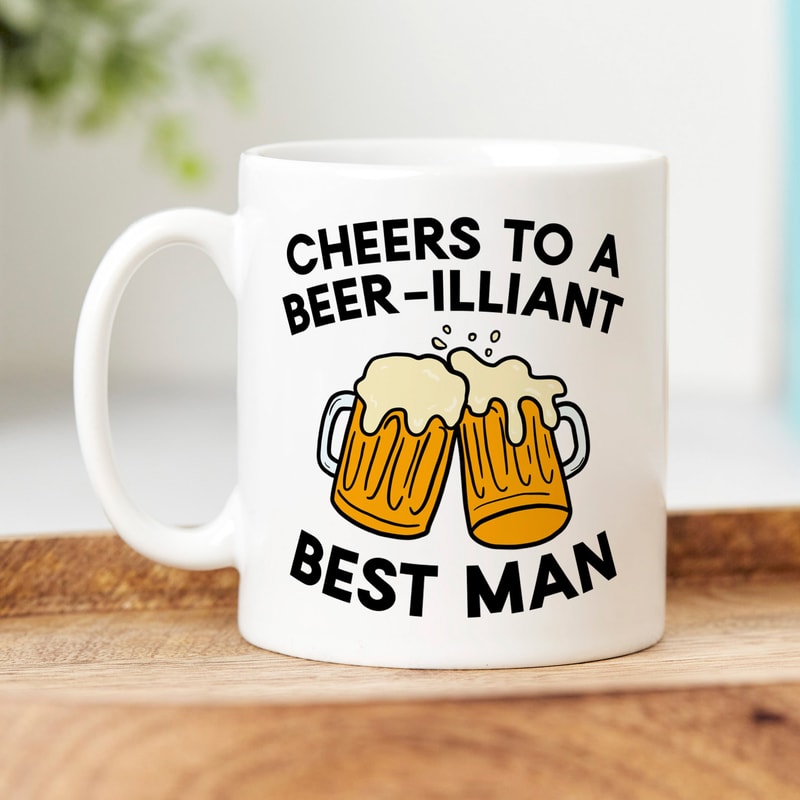 Personalised Best Man Mug - Funny Mug, Cheers Best Man, Thank You Gift, Wedding Party Gift.jpg