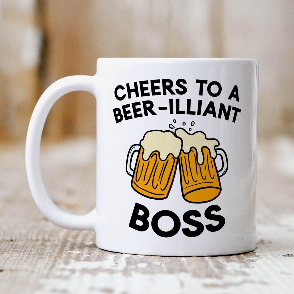 Personalised Boss Mug - Funny Mug, Cheers Boss, Boss Thank You Gift, Colleague, Co-worker, Leaving Job, Retirement Gift.jpg