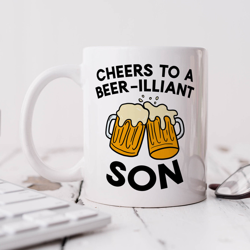 Personalised Son Mug - Funny Mug, Cheers Son, Birthday Gift, Christmas Gift, Thank You Gift, Best Son Gift.jpg