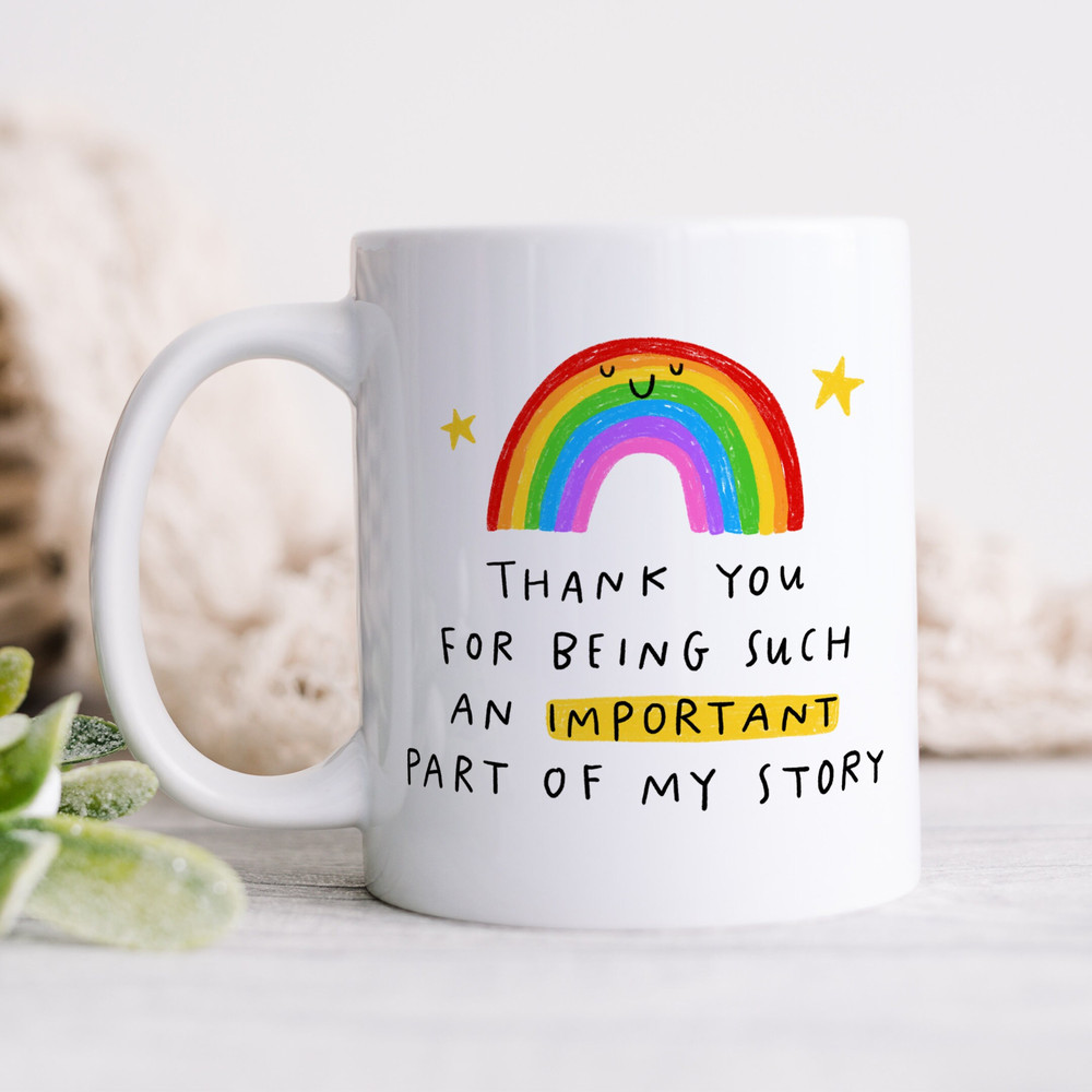 Thank You For Being Part Of My Story Mug - Personalised Thank You Gift, Teacher Thank You Gift, Best Friend, Mentor, Friend Mug.jpg