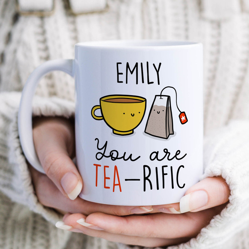 You Are Tea-rific Mug - Personalised Mug, Friendship Gift, Birthday Gift, Thank You Gift, Positivity, Tea Pun.jpg