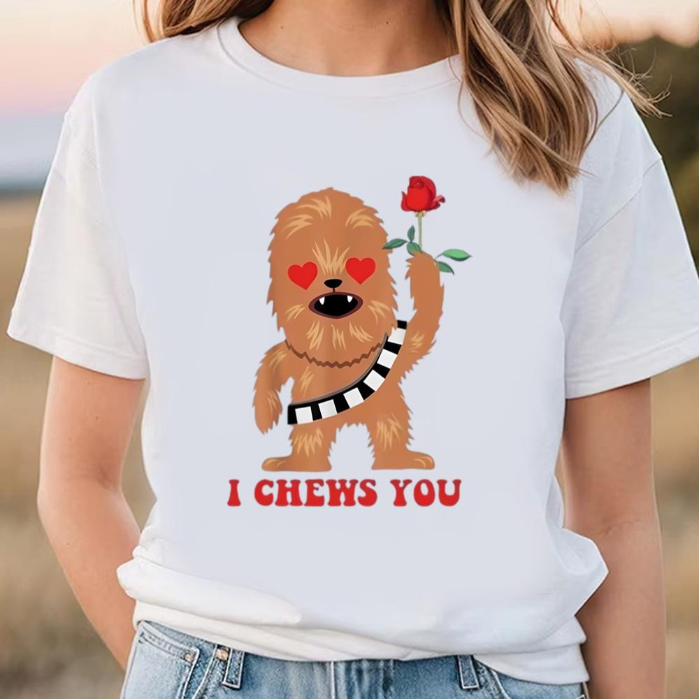 Chewbacca Valentines I Chews You Shirt.jpg