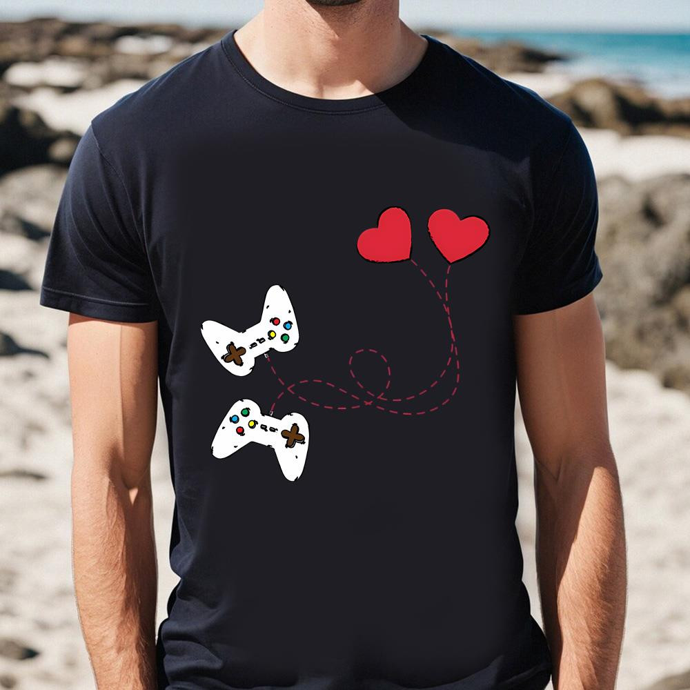 Gamer Shirt Valentines Day Shirt Controller Shirt.jpg