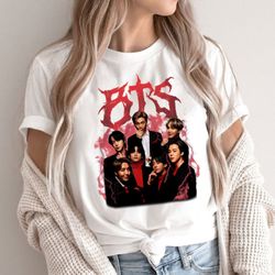 bangtan shirt, k pop shirt, kpop shirt, bts sweatshirt, bts logo shirt, bts group shirt, bts love, bts bangtan boys