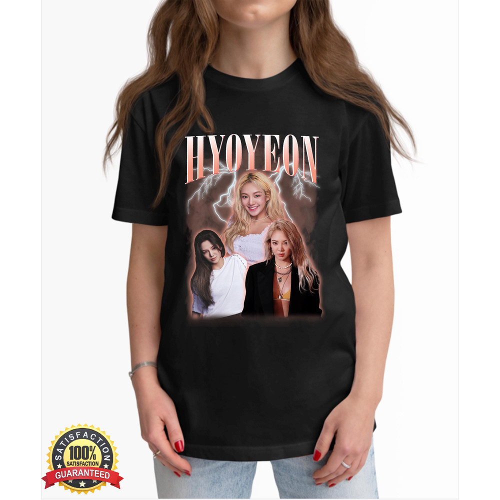 Hyoyeon Shirt, Hyoyeon Girls' Generation Shirt, DJ HYO Tee, Girls' Generation Shirts, Girls'Generation Korean Group Kpop Music T-shirt BE887-1.jpg