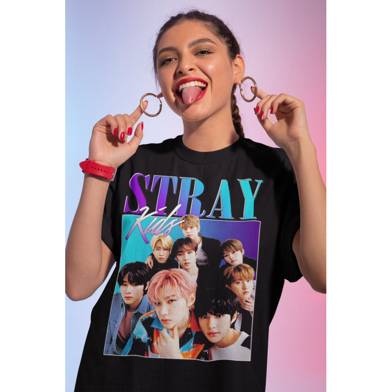 STRAY KIDS BANGCHAN Shirt, Stray Kids Printed Graphic Tee, Stray Kid Fan Shirt,Kpop Shirt, kpop inspired clothing, stray kids merch.jpg