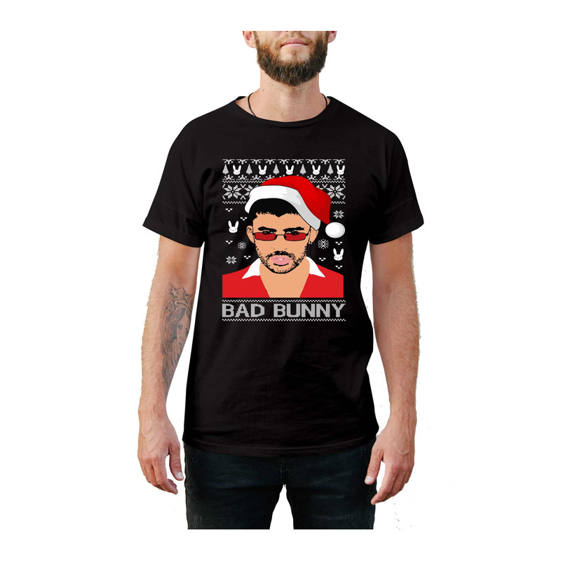 Bad Bunny Christmas Style T-Shirt.jpg
