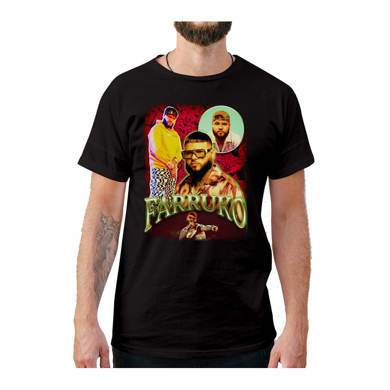 Farruko Vintage Style T-Shirt.jpg