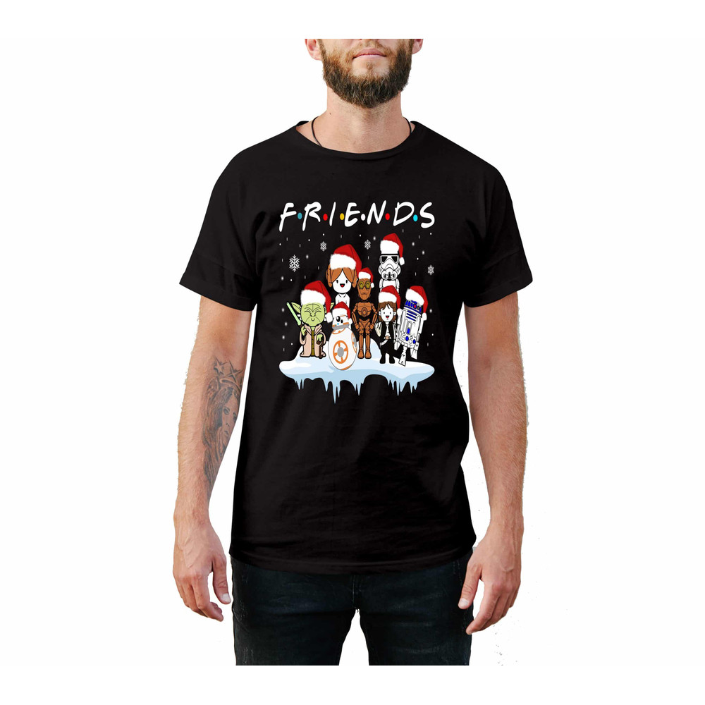 Friends Christmas Style T-Shirt.jpg
