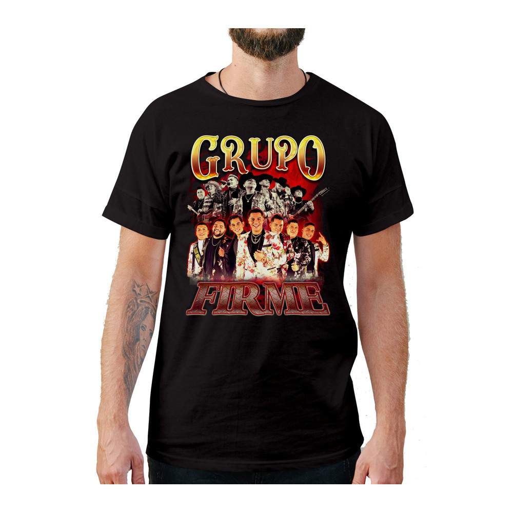 Grupo Firme Vintage Style T-Shirt.jpg