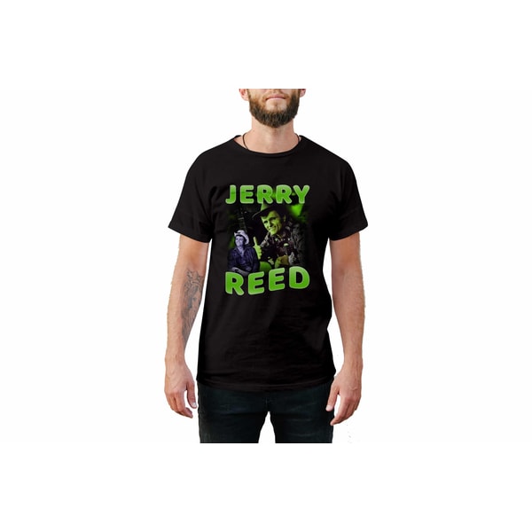 Jerry Reed Merch Jerry Reed Vintage Style T-Shirt | Inspire Uplift