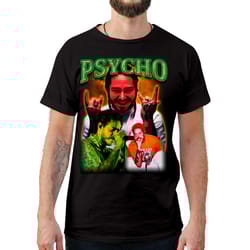 psycho vintage style t-shirt