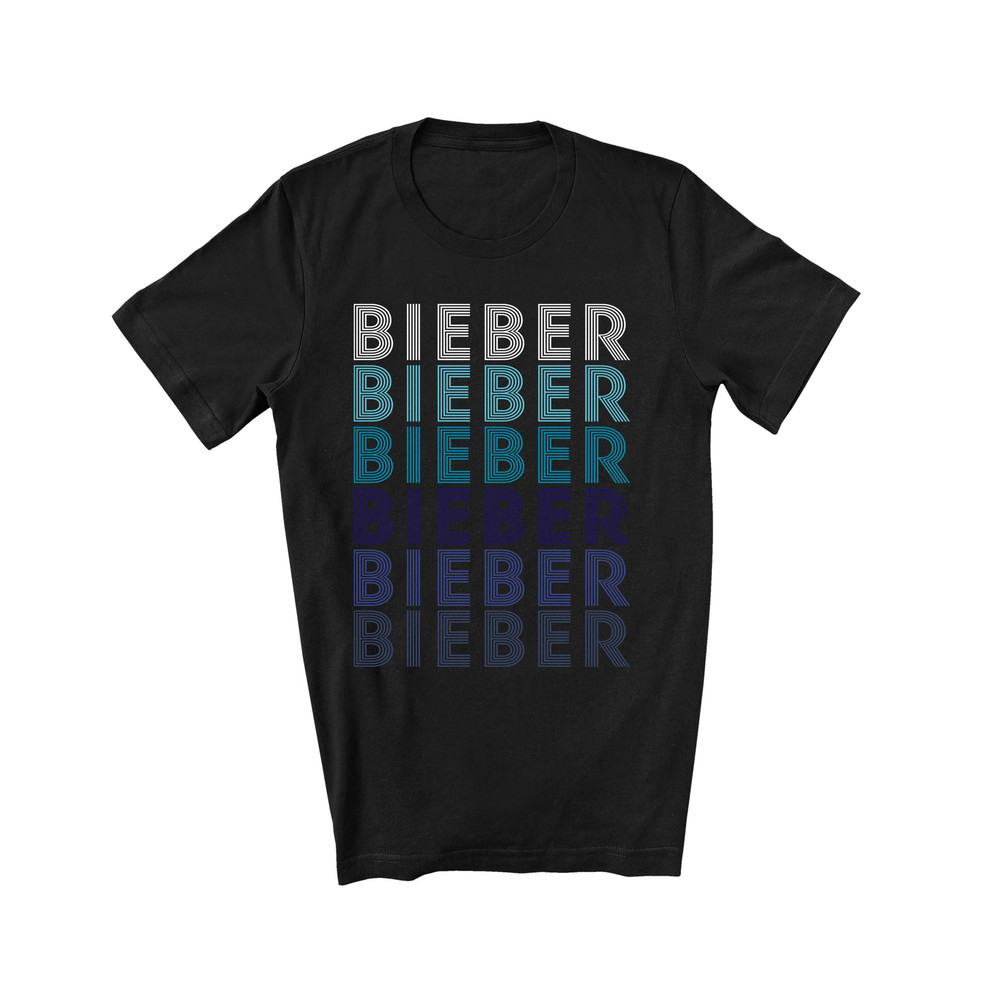 Retro Pattern Justin Bieber T-shirt.jpg