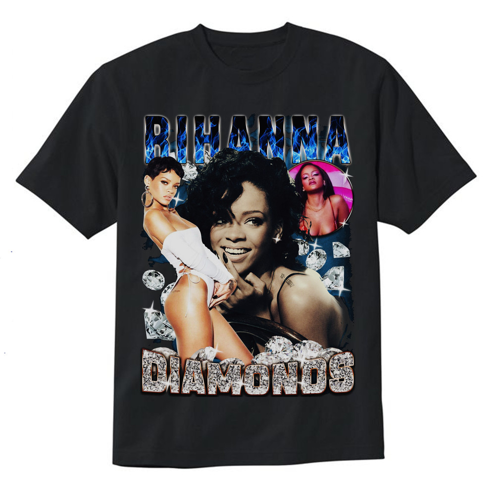 Rihanna Diamonds Vintage Style T-Shirts.jpg