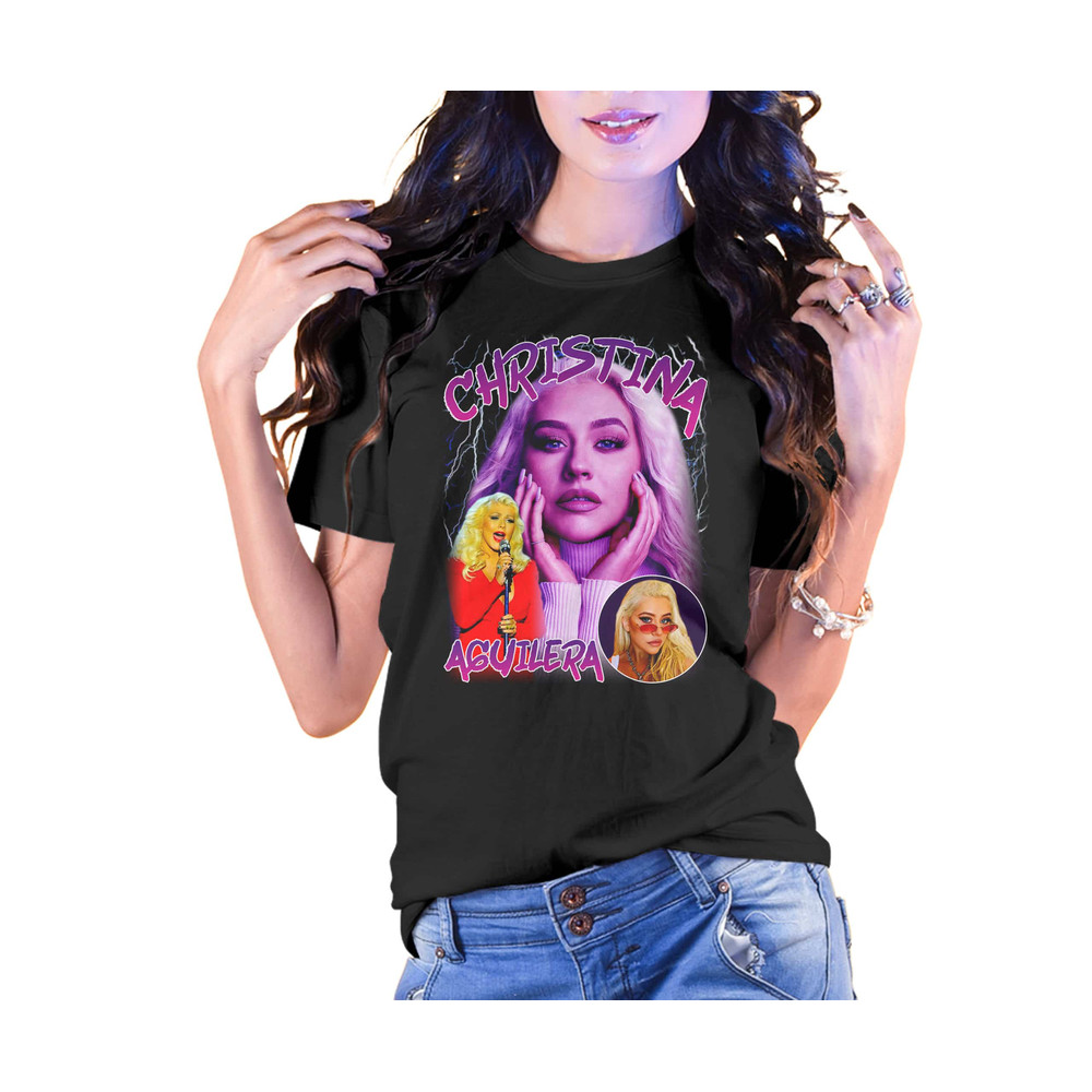 Vintage Style Christina Aguilera T-Shirt.jpg