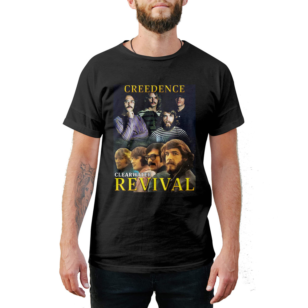 Vintage Style Creedence ClearWater Revival T-Shirt.jpg