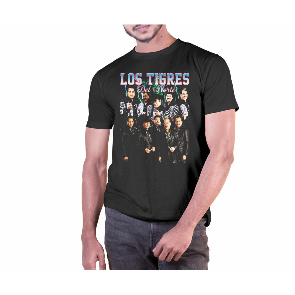 Vintage Style Los Tigres Del Norte T-Shirt.jpg