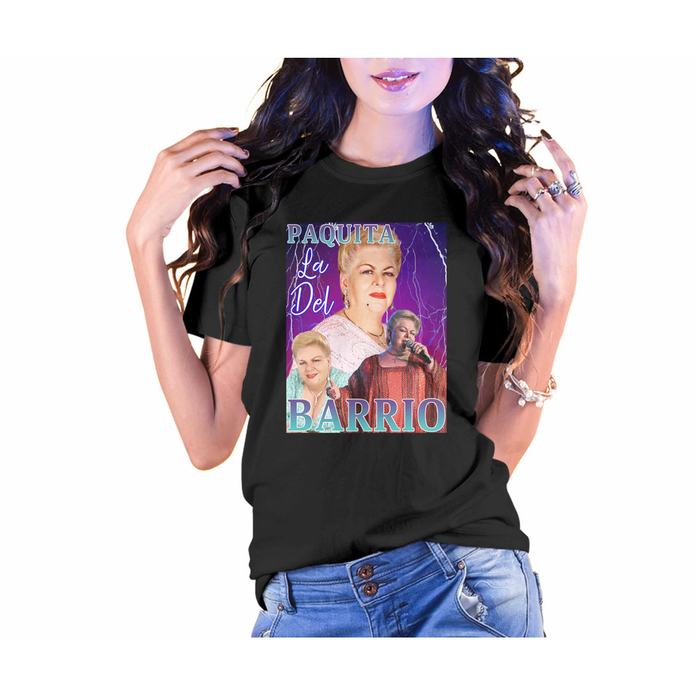Vintage Style Paquita la del Barrio T-Shirt.jpg
