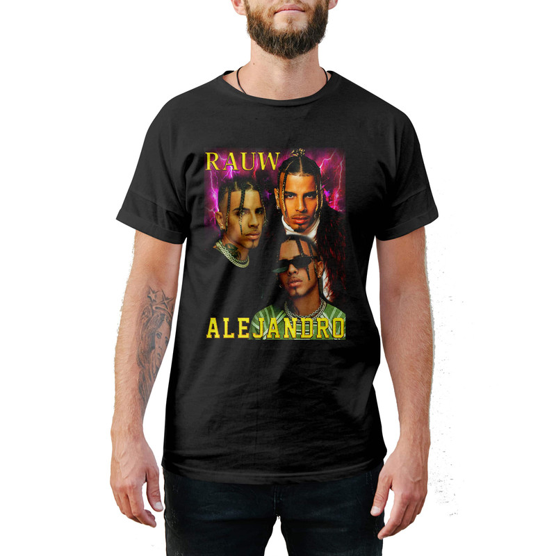 Vintage Style Rauw Alejandro T-Shirt.jpg
